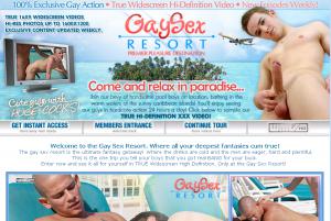 Gay Sex Resort porn review