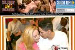Savannah Jane at College Wild Parties public nudity porn review